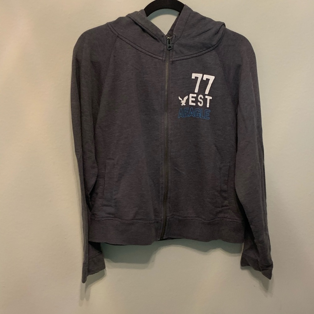 Gray American Eagle Sweatshirt